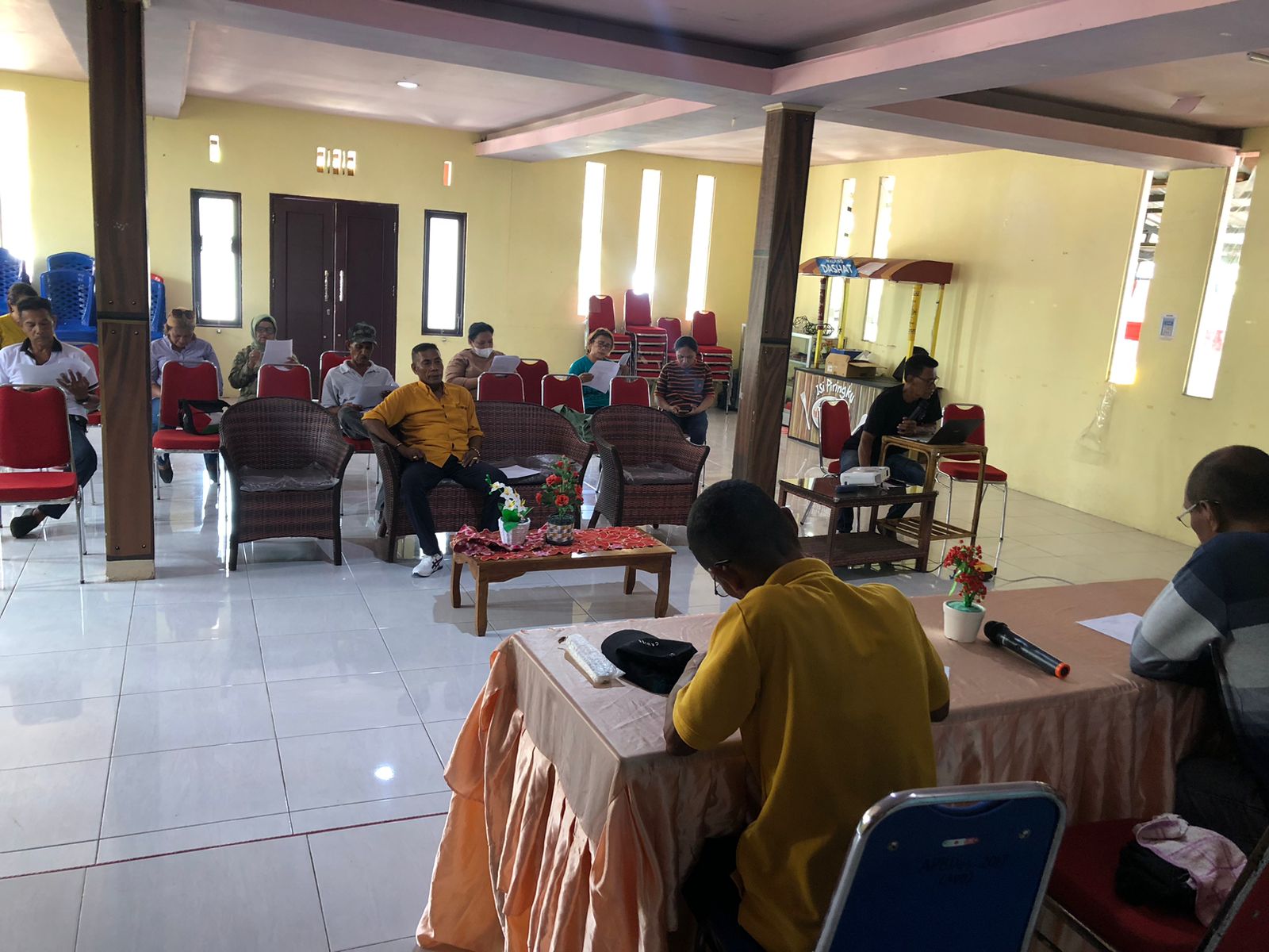 Musyawarah Laporan Pertanggungjawaban Realisasi APBDES 2023